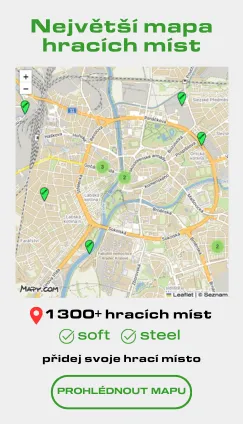 Mapa hracích míst ČR