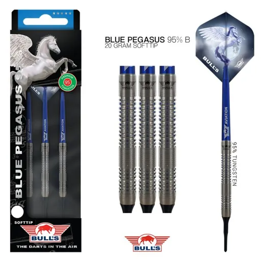 Bull's NL Šipky Blue Pegasus - Style B - 20g
