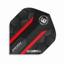 Winmau Letky Prism Alpha - Hexagon - Black and Red W6915.182