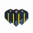Winmau Letky Prism Alpha - Hexagon - Blue and Yellow W6915.183
