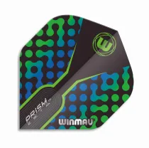 Winmau Letky Prism Zeta - Green and Blue W6915.309