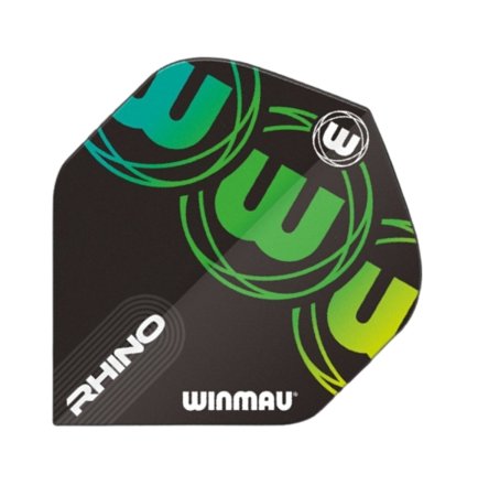Winmau Letky Rhino - Black & Green W6905.228