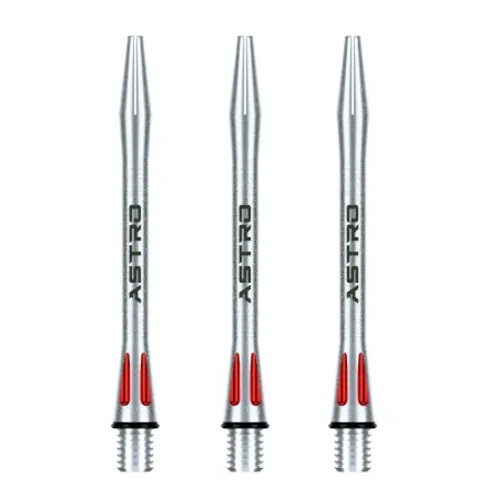 Winmau Násadky Astro Aluminium - medium - red
