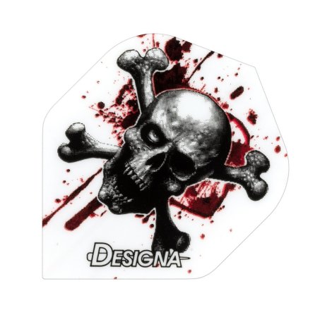 Designa Letky Blood - Skull and Cross F0616