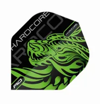 Red Dragon Letky Jonny Clayton Hardcore - Dragon Green RF6581