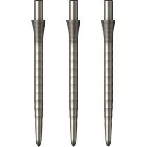 Mission Kovové hroty Sniper - Ripple - Silver - 32 mm