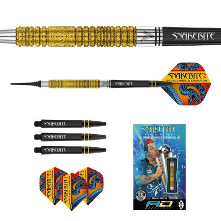 Red Dragon Šipky Peter Wright Double WC SE Gold Plus - 20g