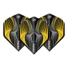 Winmau Letky Prism Delta - Spiral - Yellow & Grey W6915.241