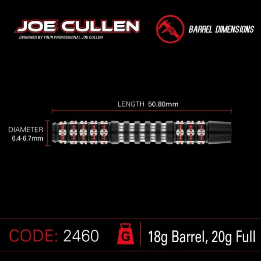 Winmau Šipky Joe Cullen - Ignition - 20g