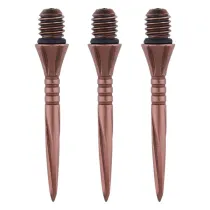 Unicorn Kovové hroty - Volute Converta Points - Rosso - 27 mm