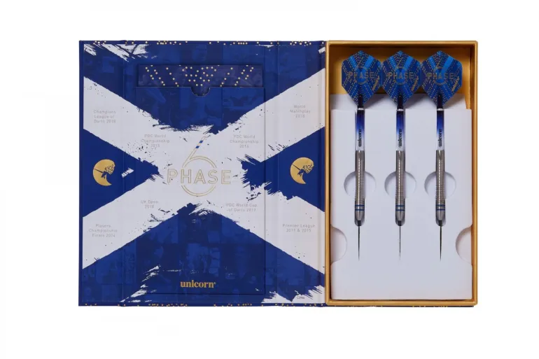 Unicorn Šipky Steel World Champion - Gary Anderson - Phase 6 - 21g