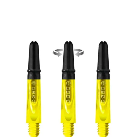 Harrows Násadky Carbon 360 - short - yellow