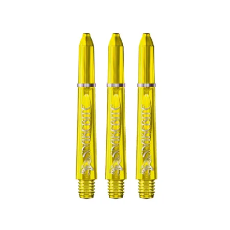 Red Dragon Násadky Signature Series - Peter Wright Snakebite - short - yellow