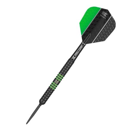 Target - darts Šipky Steel Vapor 8 - Black Green - Swiss Point - 26g