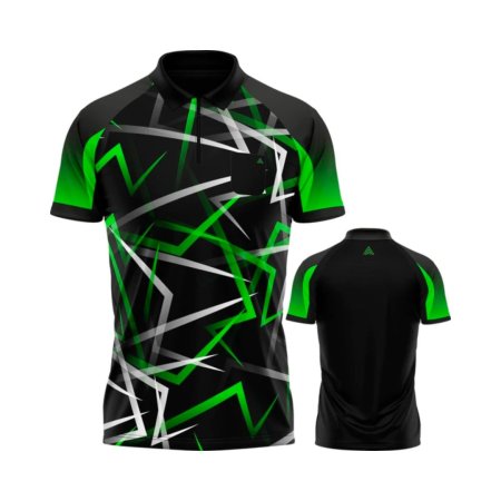 Arraz Košile Flare - Black & Green - 5XL