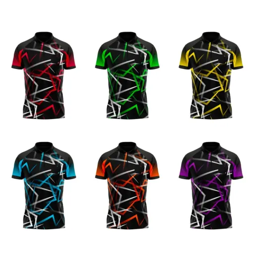 Arraz Košile Flare - Black & Orange - M