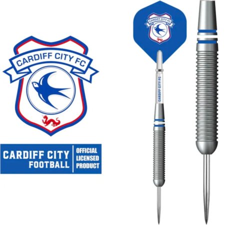 Mission Šipky Steel Football - FC Cardiff City - Official Licensed - 22g