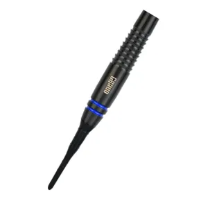 One80 Šipky Raise B - Black - Blue Rings - 17g
