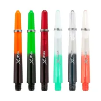 XQMax Darts Násadky Gradient with Logo - medium - clear red