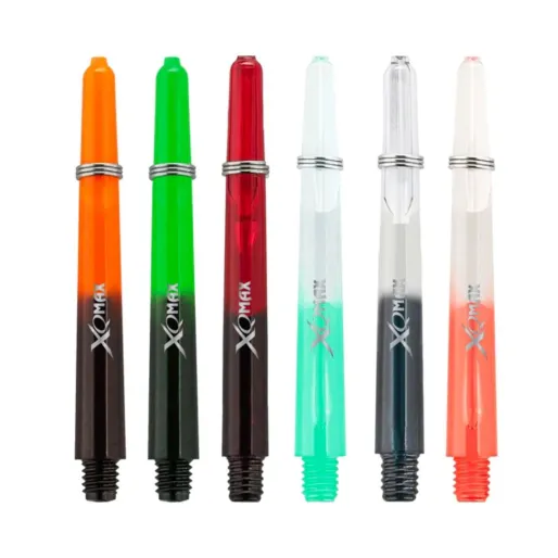XQMax Darts Násadky Gradient with Logo - medium - black orange - výprodej