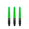 XQMax Darts Násadky Gradient with Logo - midi - clear green