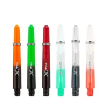 XQMax Darts Násadky Gradient with Logo - midi - clear red