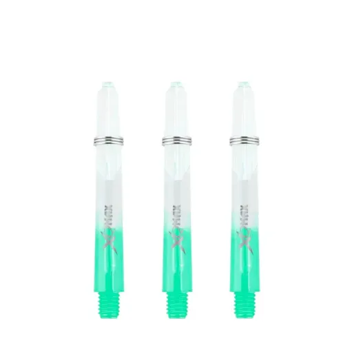 XQMax Darts Násadky Gradient with Logo - midi - clear green