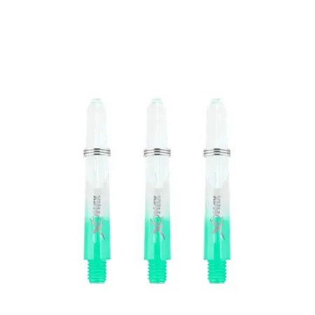 XQMax Darts Násadky Gradient with Logo - short - clear green
