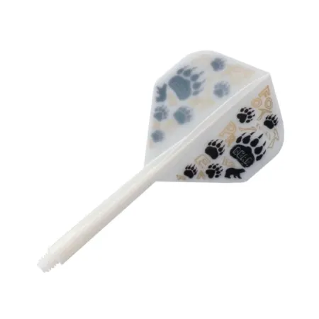 Condor Letky Zero Stress - Standard - Short - Footprint Bear - White & Black CN391
