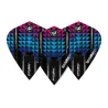 Winmau Letky Prism Alpha - Black, Blue & Purple - Kite W6907.108