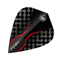 Winmau Letky Prism Zeta - Black & Red - Kite W6907.105