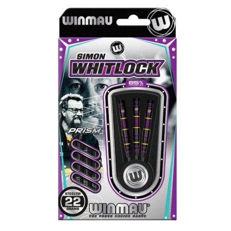 Winmau Šipky Steel Simon Whitlock - 85% tungsten - 22g