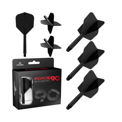 Mission Letky Force 90 - Standard No6 - Medium - Black F4445