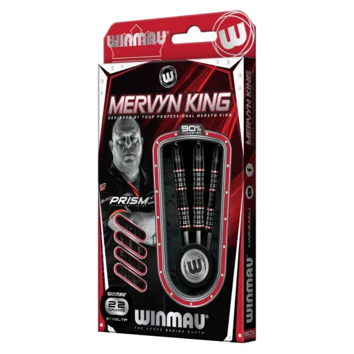 Winmau Šipky Steel Mervyn King - Special Edition - 20g