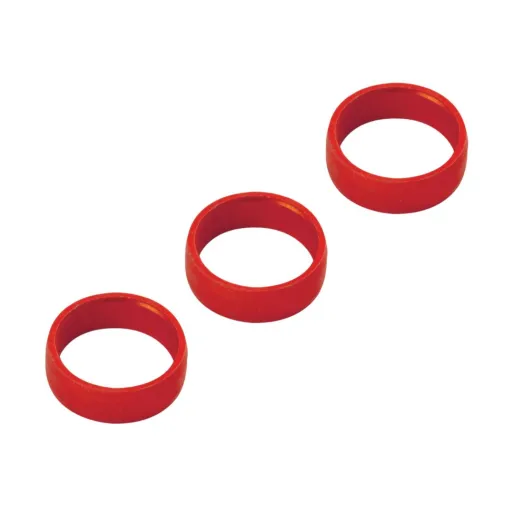 Target - darts Slot Lock Rings - kroužky na násadky - 3 ks - red