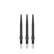 Target - darts Kovové hroty - Swiss Points - Storm Quartz - Black - 26 mm
