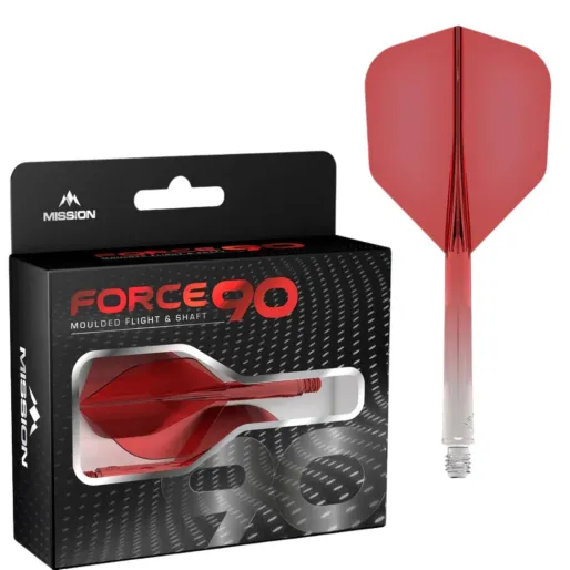 Mission Letky Force 90 - Gradient - Standard No6 - Medium - Red F4481