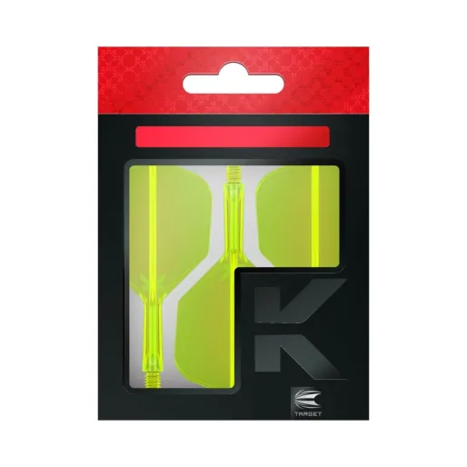 Target - darts Letky K-Flex Neon - No6 - Short - Yellow TRG410049