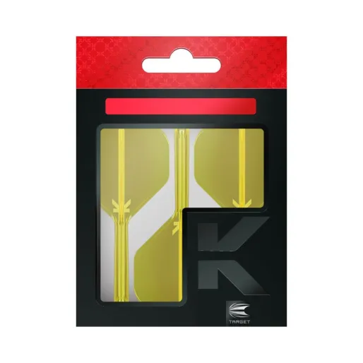 Target - darts Letky K-Flex Neon - No2 - Medium - Yellow TRG410054