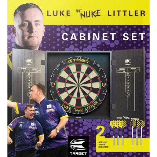 Target - darts Kabinet s terčem Luke Littler - The Nuke