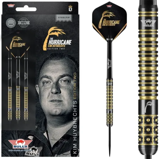 Bull's NL Šipky Steel Kim Huybrechts - Black E2 - 24g