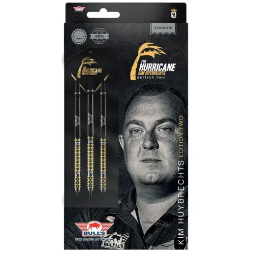 Bull's NL Šipky Steel Kim Huybrechts - Black E2 - 24g