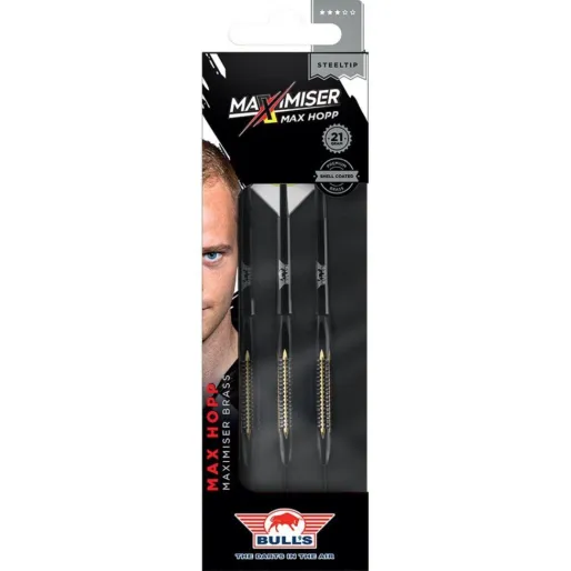 Bull's NL Šipky Steel Max Hopp - Maximiser - Coated Brass - 21g