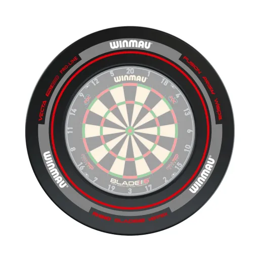 Winmau Surround - kruh kolem terče - Advance - Black / Red