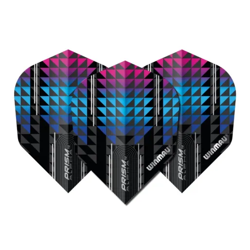 Winmau Letky Prism Alpha - No6 - Black, Purple & Blue - W6915.550