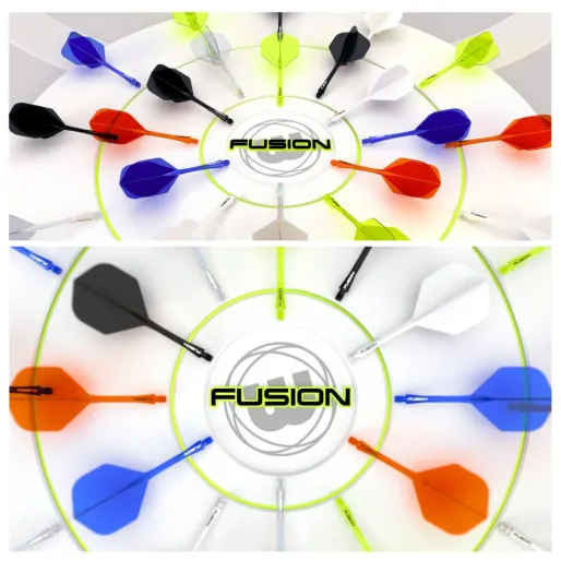 Winmau Letky Fusion - No2 - red - midi