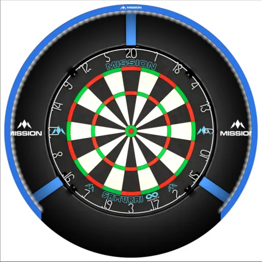 Mission Torus 270 Light - osvětlení sisalového terče - Blue