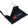 XQMax Darts Dart Mat - Koberec k terči - Streaks - Black & Red