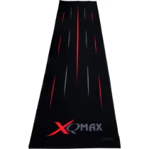 XQMax Darts Dart Mat - Koberec k terči - Streaks - Black & Red
