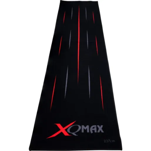 XQMax Darts Dart Mat - Koberec k terči - Streaks - Black & Red